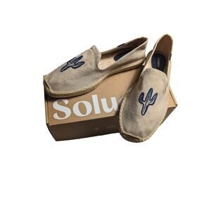 Soludos Mens Size 10.5 Cactus Smoking Slippers Shoes Slipon Loafer 3000131-270